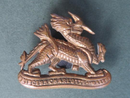 British Army Royal Berkshire Regiment (Princess Charlotte of Wales's) Collar Badge
