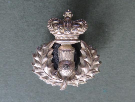 British Army QVC The Queen's Own Cameron Highlanders Collar Badge