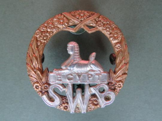 British Army Pre 1901 / Edwardian Period The South Wales Borderers Cap Badge