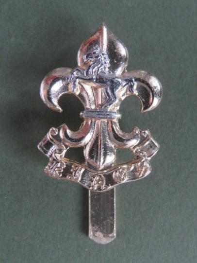 British Army The King's Regiment Cap Badge