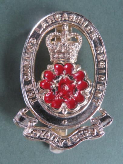 British Army The Queen's Lancashire Regiment Cap Badge