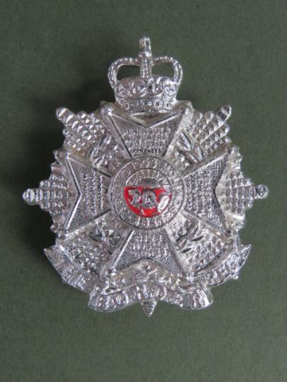 British Army The Border Regiment EIIR Cap Badge