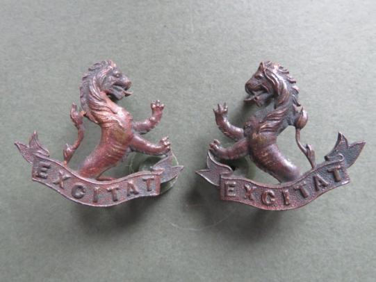 Canada Pre WW1 95th Regiment Officer's Collar Badges