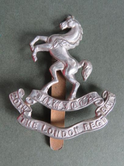British Army 20th The London Regiment (The Queen's Own) Cap Badge