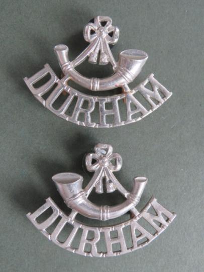 British Army Durham Light Infantry Post 1952 Shoulder Titles