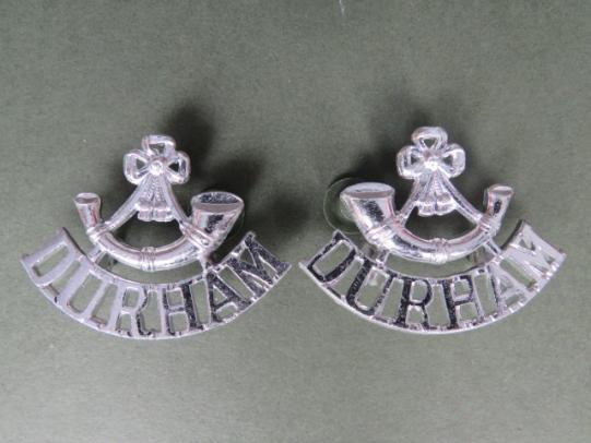 British Army Durham Light Infantry Post 1952 Shoulder Titles