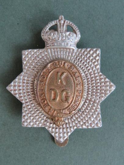 British Army 1st (King's) Dragoon Guards Cap Badge