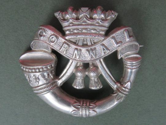 British Army The Duke of Cornwall's Light Infantry Cap Badge