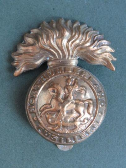 British Army Northumberland Fusiliers Cap Badge