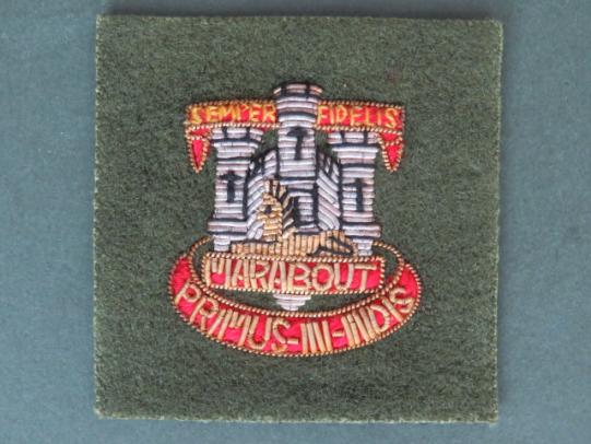 British Army The Devonshire & Dorset Regiment Officer's Beret Badge