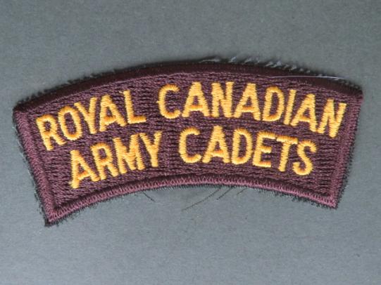 Canada Royal Canadian Army Cadets Shoulder Title