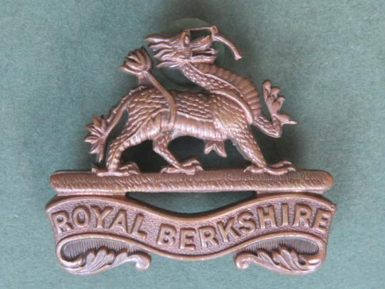 British Army Royal Berkshire Regiment (Princess Charlotte of Wales's) Officer's Service Dress Collar Badge