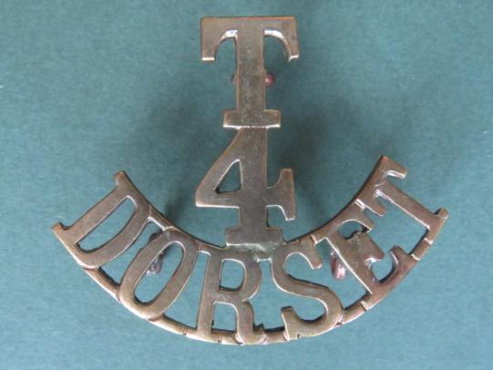 British Army 4th Territorial Battalion, The Dorset Regiment Shoulder Title