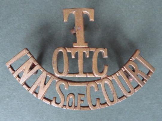 British Army The Inns of Court O.T.C. (Officer Training Corps) Shoulder Title