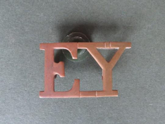 British Army The Essex Yeomanry Shoulder Title