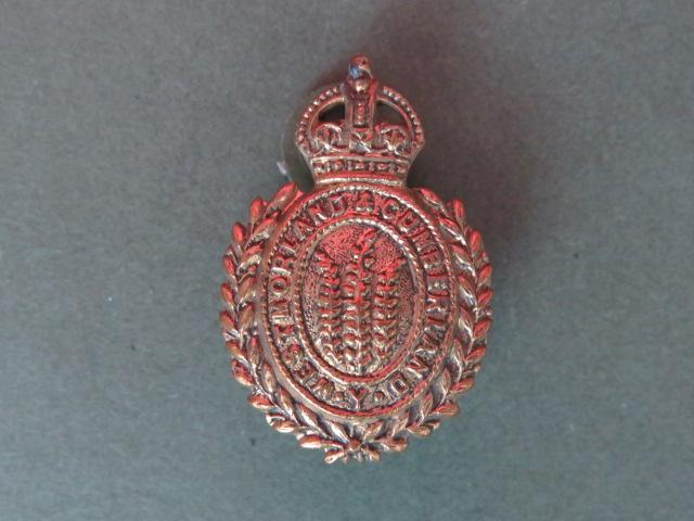 British Army Pre 1953 Westmorland & Cumberland Yeomanry Collar Badge