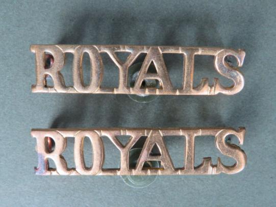 British Army The Royal Dragoons (1st Dragoons) Shoulder Titles