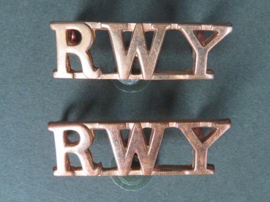 British Army The Royal Wiltshire Yeomanry Shoulder Titles