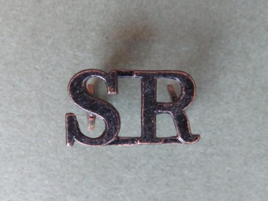 British Army Pre 1921 The Cameronians (Scottish Rifles) Shoulder Title