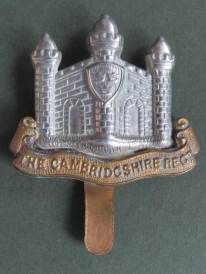 British Army The Cambridgeshire Regiment Cap Badge