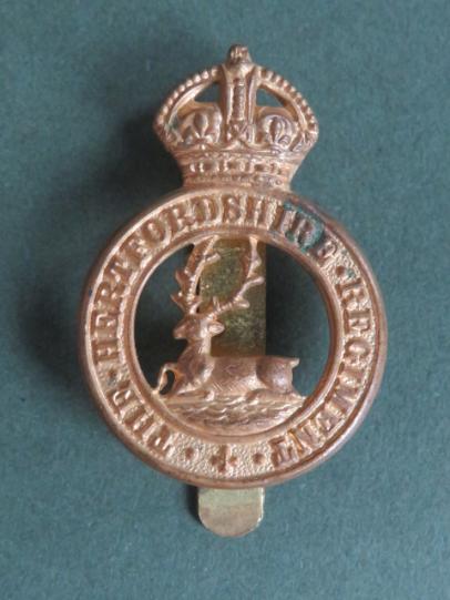 British Army The Herefordshire Regiment Cap Badge