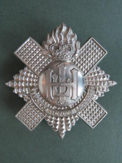 British Army EIIR The Royal Highland Fusiliers Piper's Glengarry Badge