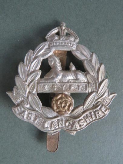 British Army WW1 Period The East Lancashire Regiment Cap Badge