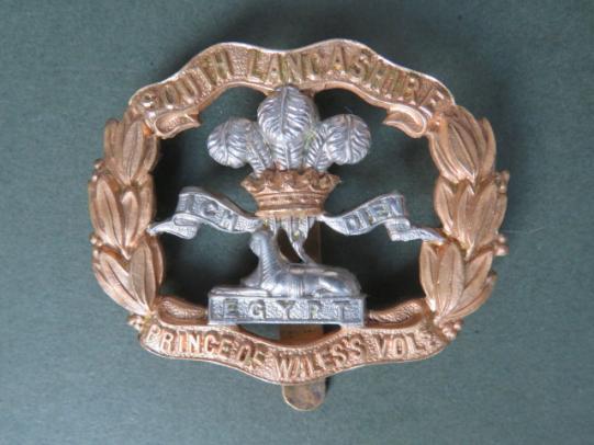 British Army The Prince of Wales's Volunteers (South Lancashire) Cap Badge