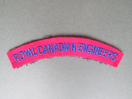 Canada Royal Canadian Engineers Shoulder Title