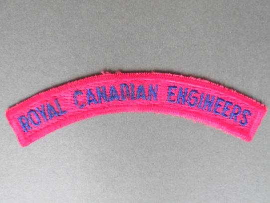 Canada Royal Canadian Engineers Shoulder Title