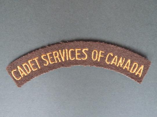 Canada Cadet Services of Canada Shoulder Title