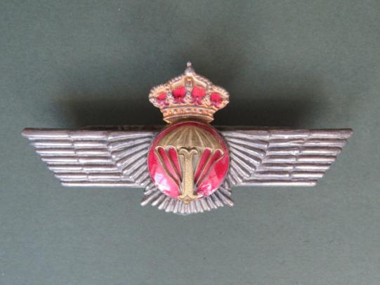 Spain Post 1977 Parachute Instructor Wings