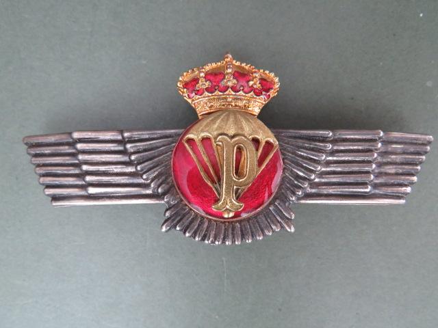 Spain Post 1977 Parachute Rigger Wings