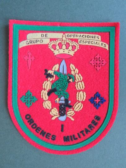 Spain Army Special Forces, Special Operations Group 1 Shoulder Patch