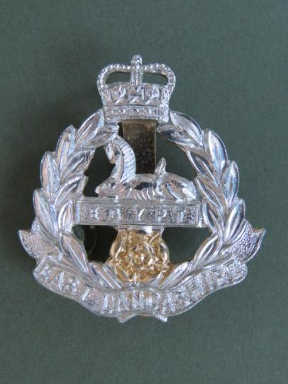 British Army EIIR The East Lancashire Regiment Cap Badge