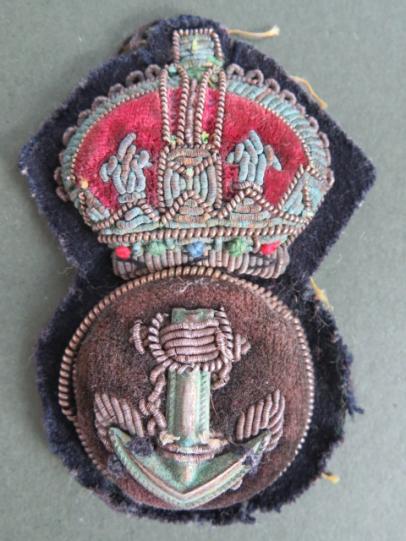 Royal Navy Pre 1953 (King's Crown) Petty Officer's Cap Badge