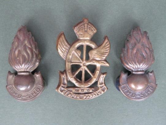 South Africa Railways & Harbours Brigade Cap & Collar Badges