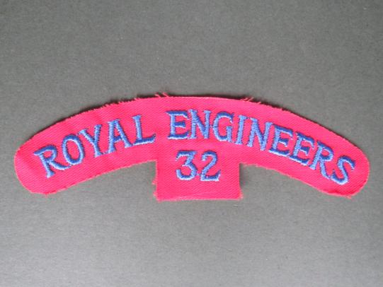 British Army 32nd Engineer Regiment (Armoured) Shoulder Title