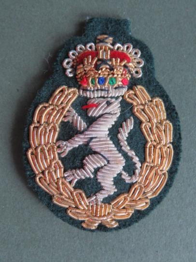 British Army Royal Woman's Army Corp Officer's Beret Badge