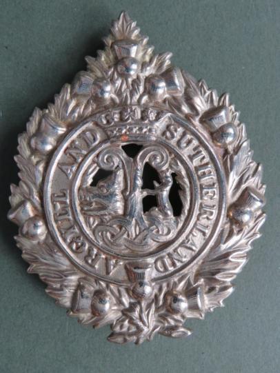 British Army The Argyll and Sutherland Highlanders Glengarry Badge