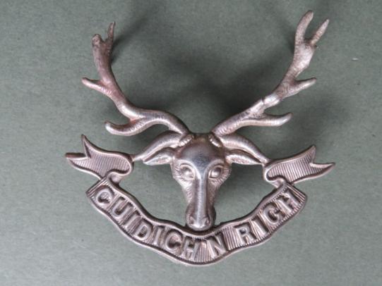 British Army The Seaforth Highlanders Glengarry Badge