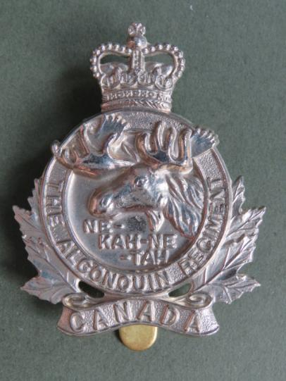 Canada Army Post 1965 The Algonquin Regiment Cap Badge