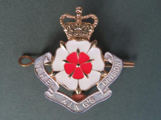 British Army The King's Division Band Cap Badge