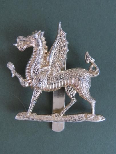British Army Monmouth School CCF Cap Badge