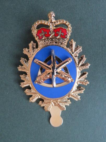 Canada Land Ordnance Engineering Branch Cap Badge