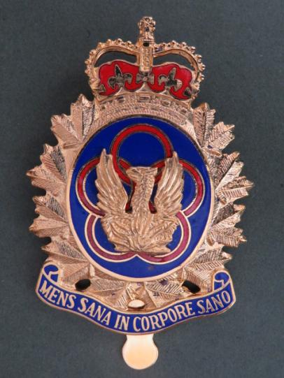 Canada Physical Education & Recreation Branch Cap Badge