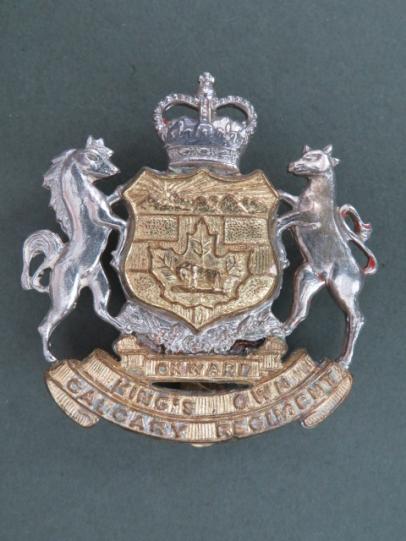 Canada King's Own Calgary Regiment Cap Badge