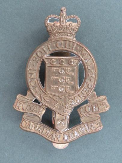 Canada The Royal Canadian Ordnance Corps Cap Badge 1957-1968