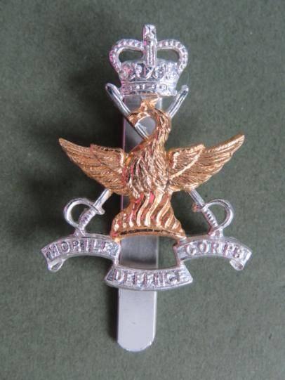 British Army Mobile Defence Corps Back Badge