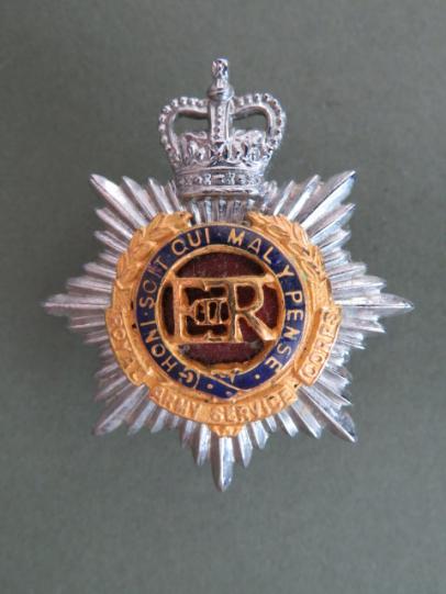 British Army Post 1953 Royal Army Service Corps Officer's Cap Badge